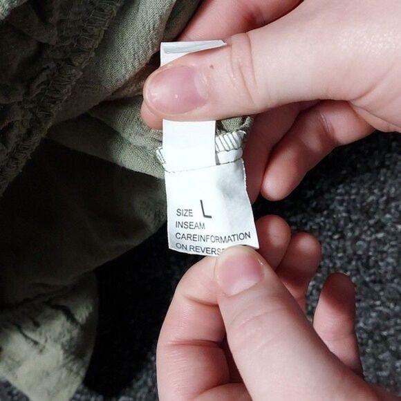 Shein Army Green Romper Large - Picture 4 of 8